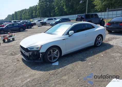 2018 Audi A5 2.0T Premium from USA, damaged, VIN WAUTNAF58JA029133